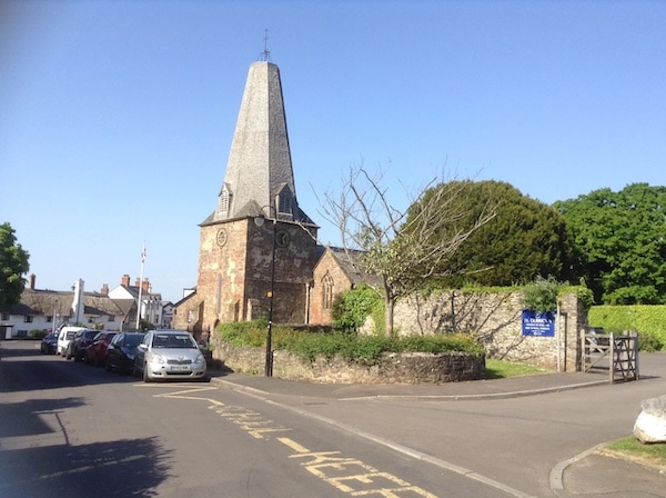 A photo of Porlock Church